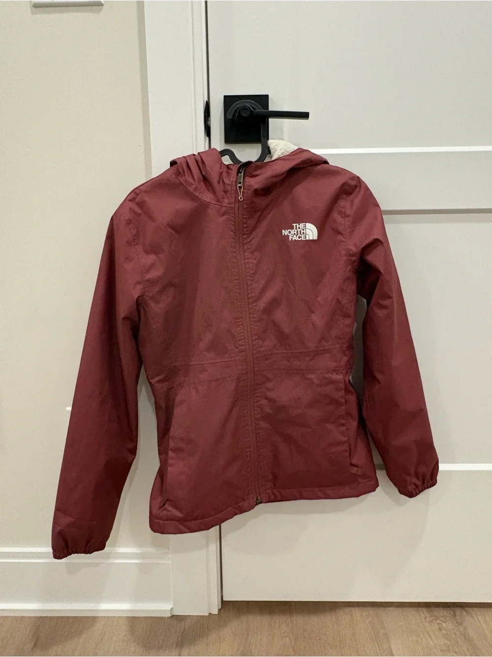The North Face Kids Maroon Hooded Jacket